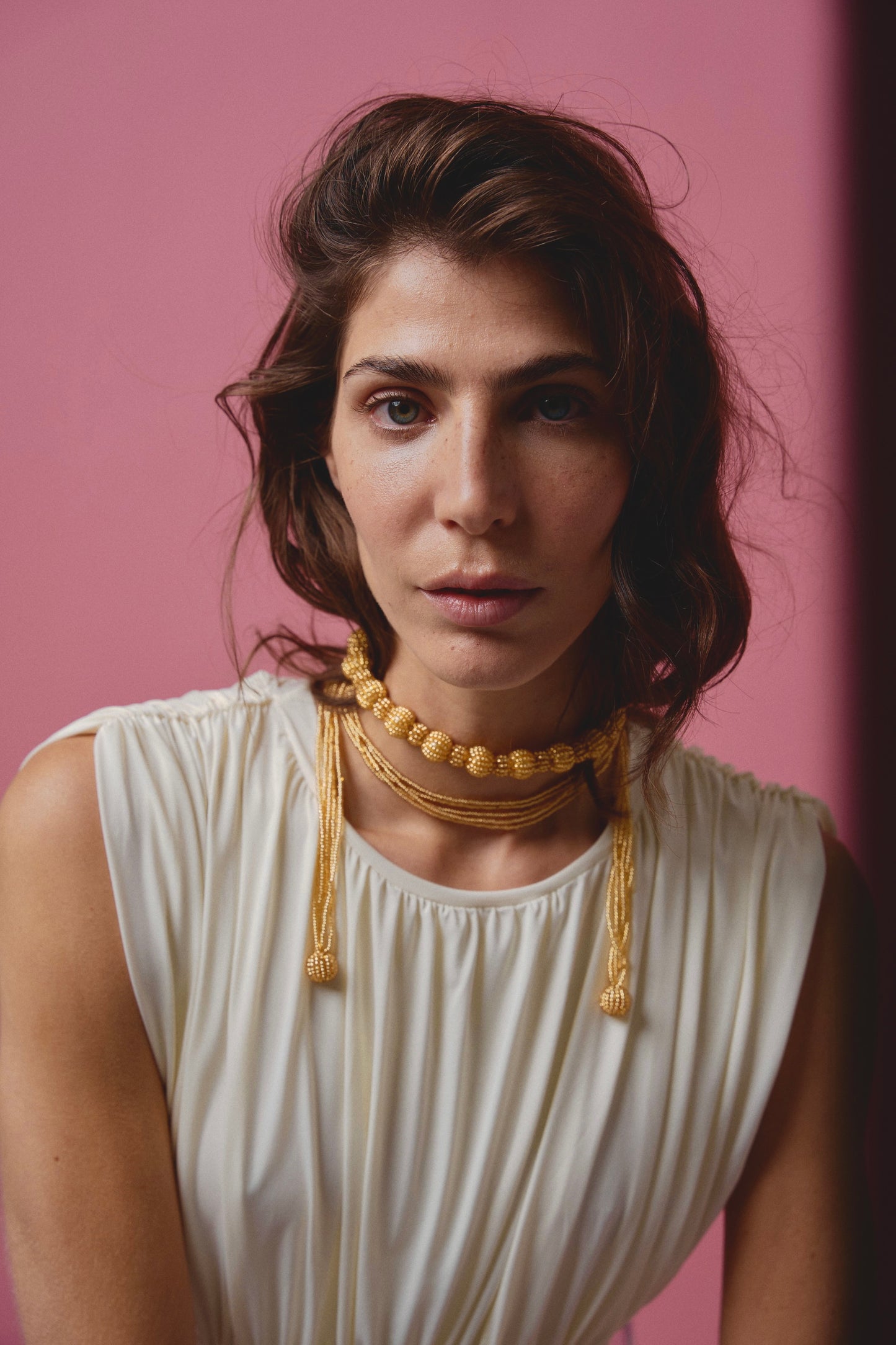 Golden Ezra Necklace