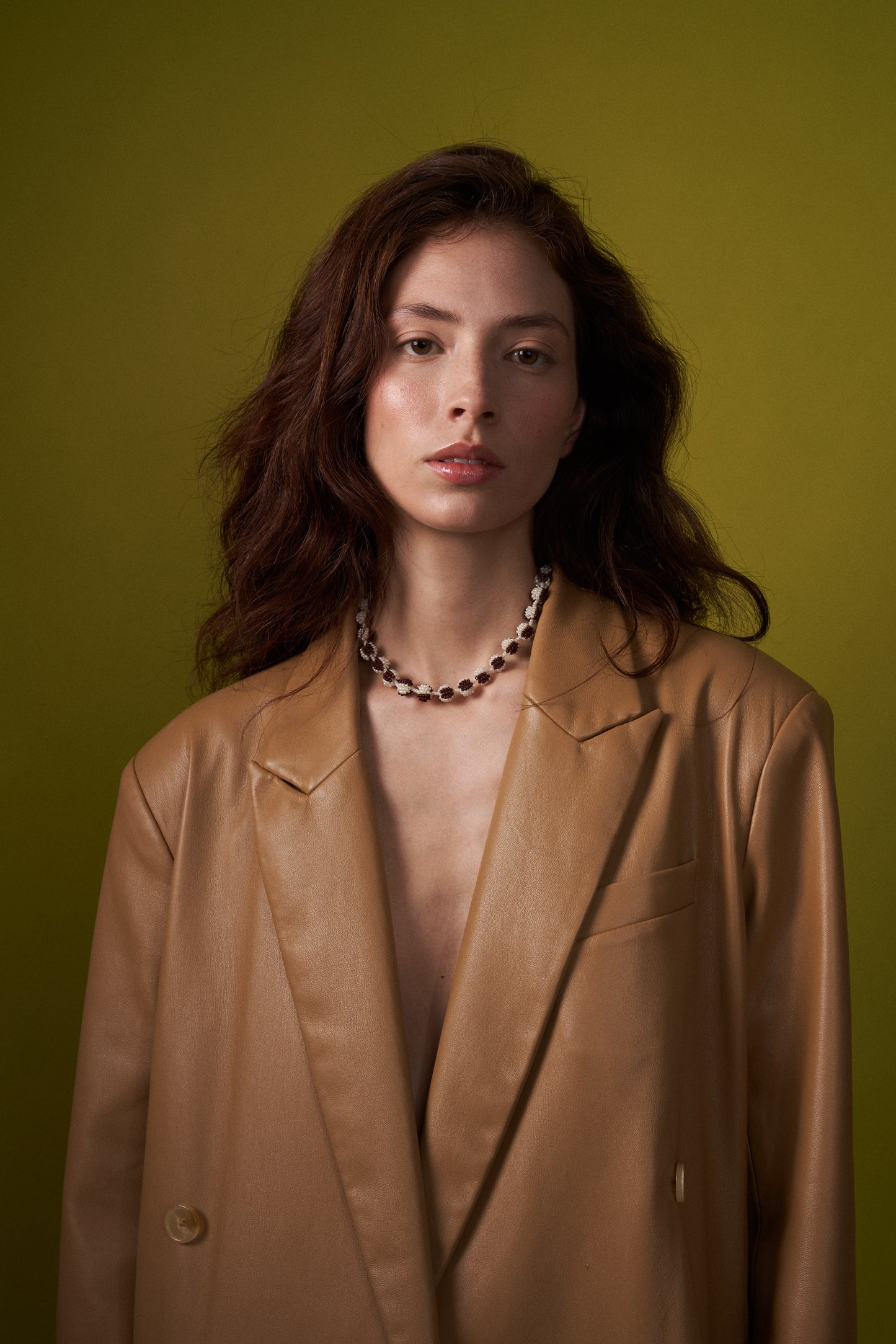 Wine Juanita Necklace