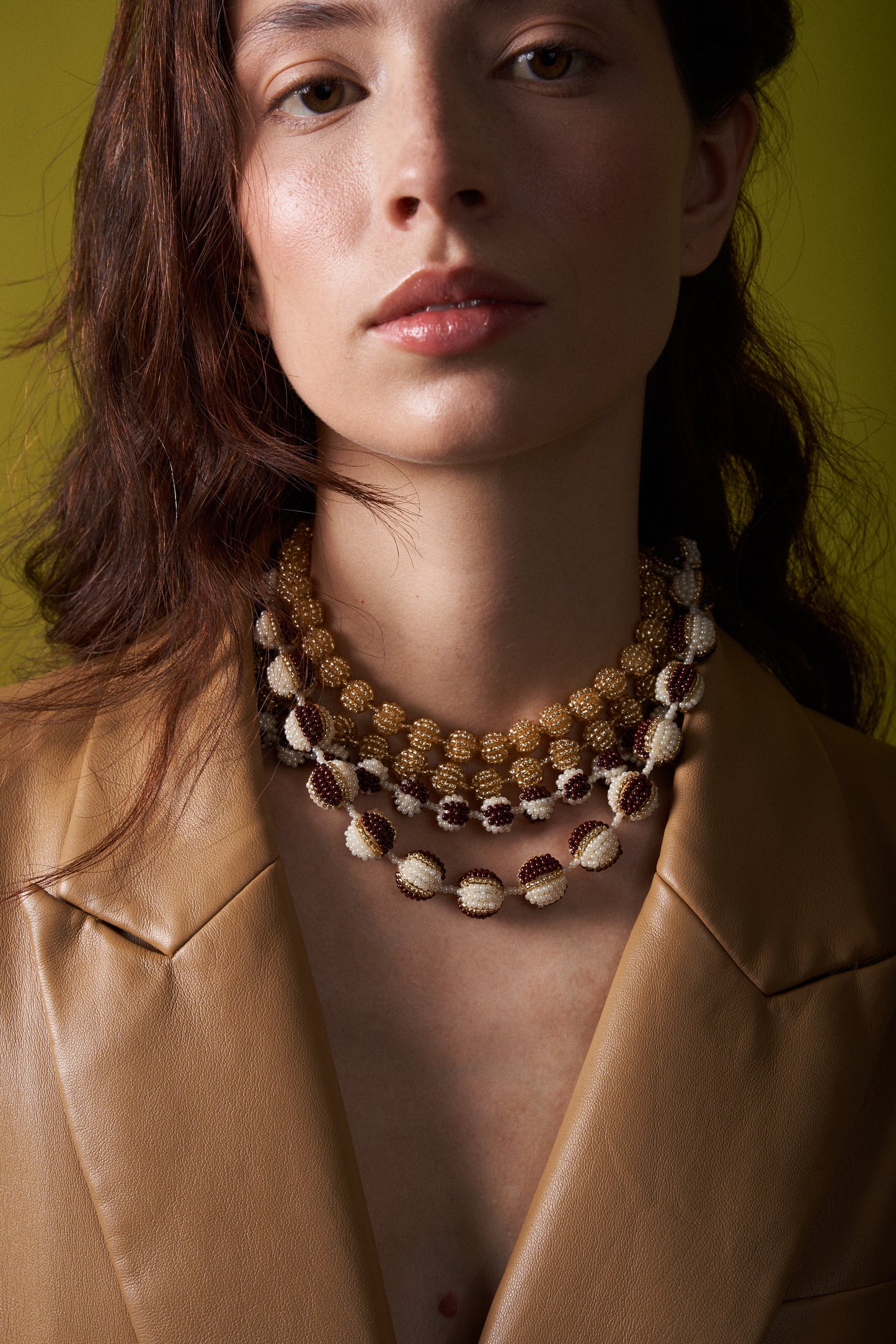 Brown Juana Necklace
