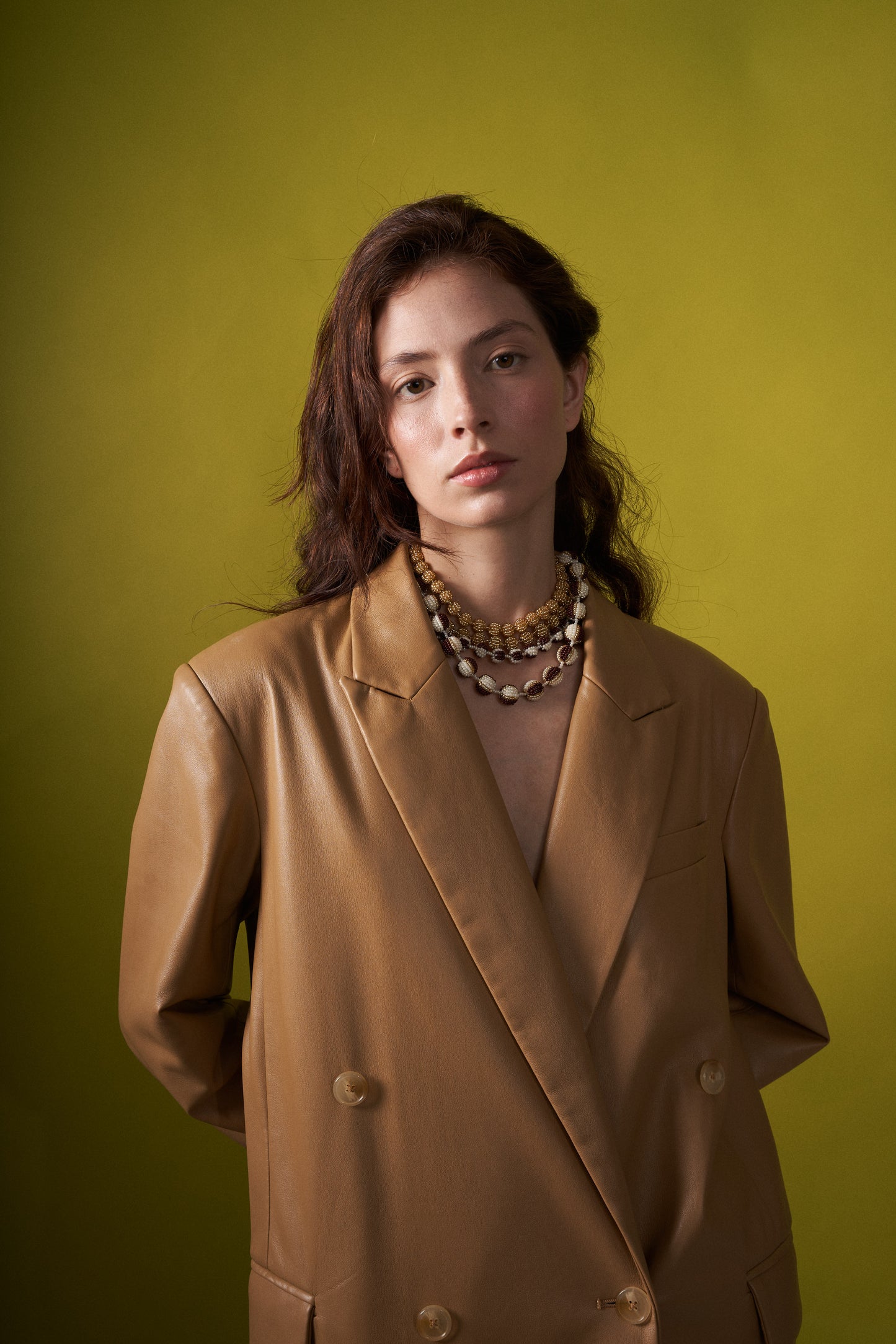 Brown Juana Necklace