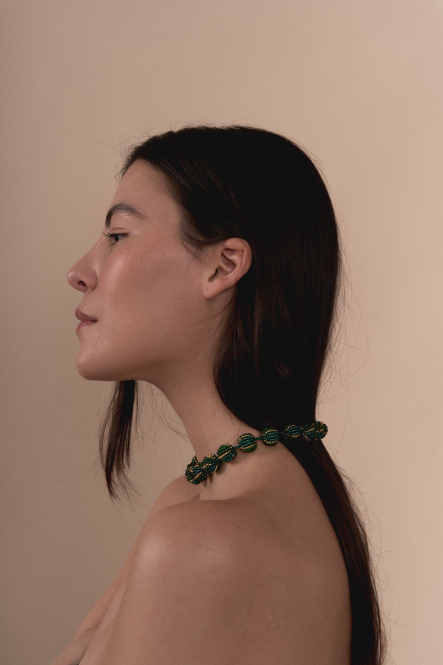 Green Juana Necklace
