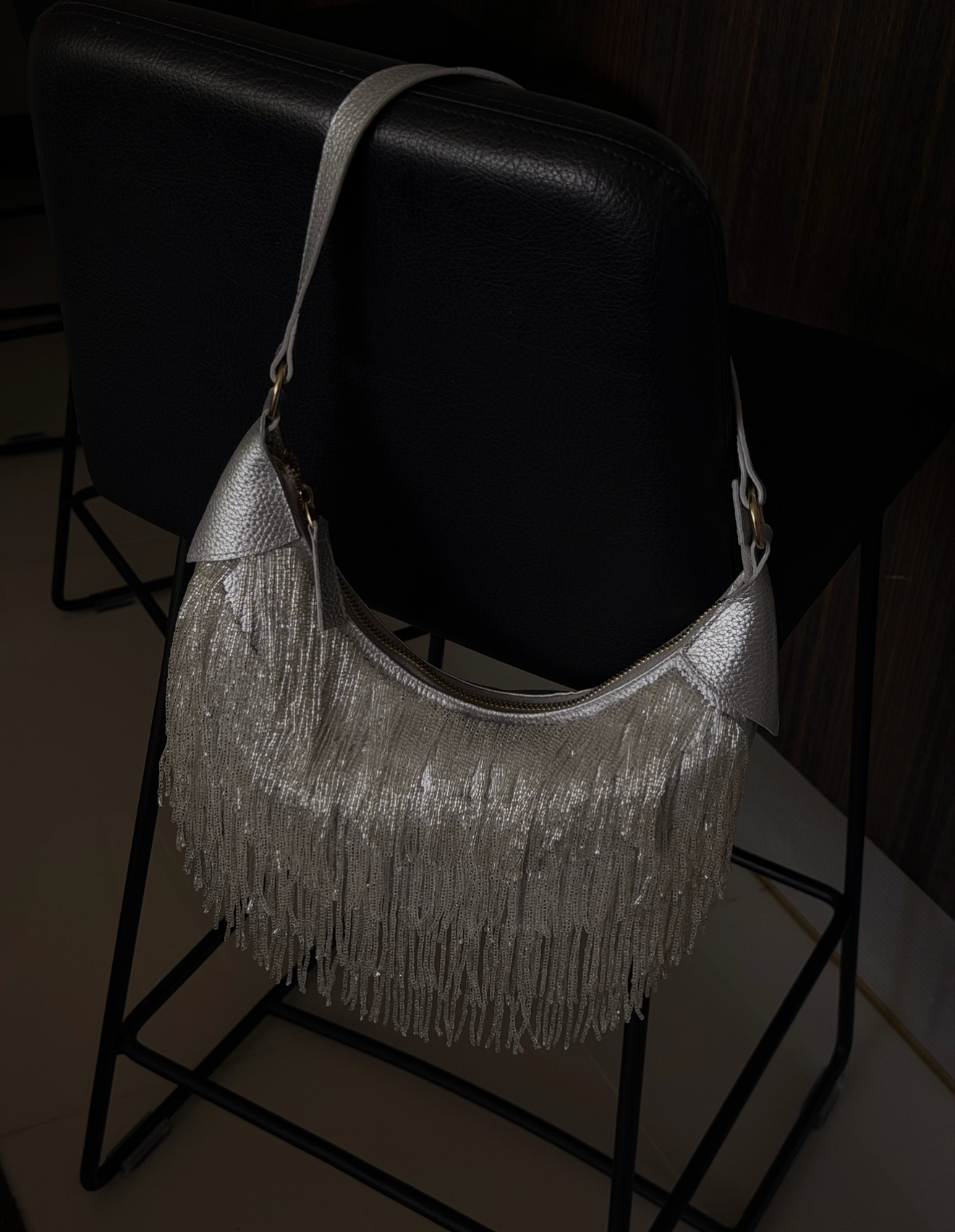 Silver Tamara Bag