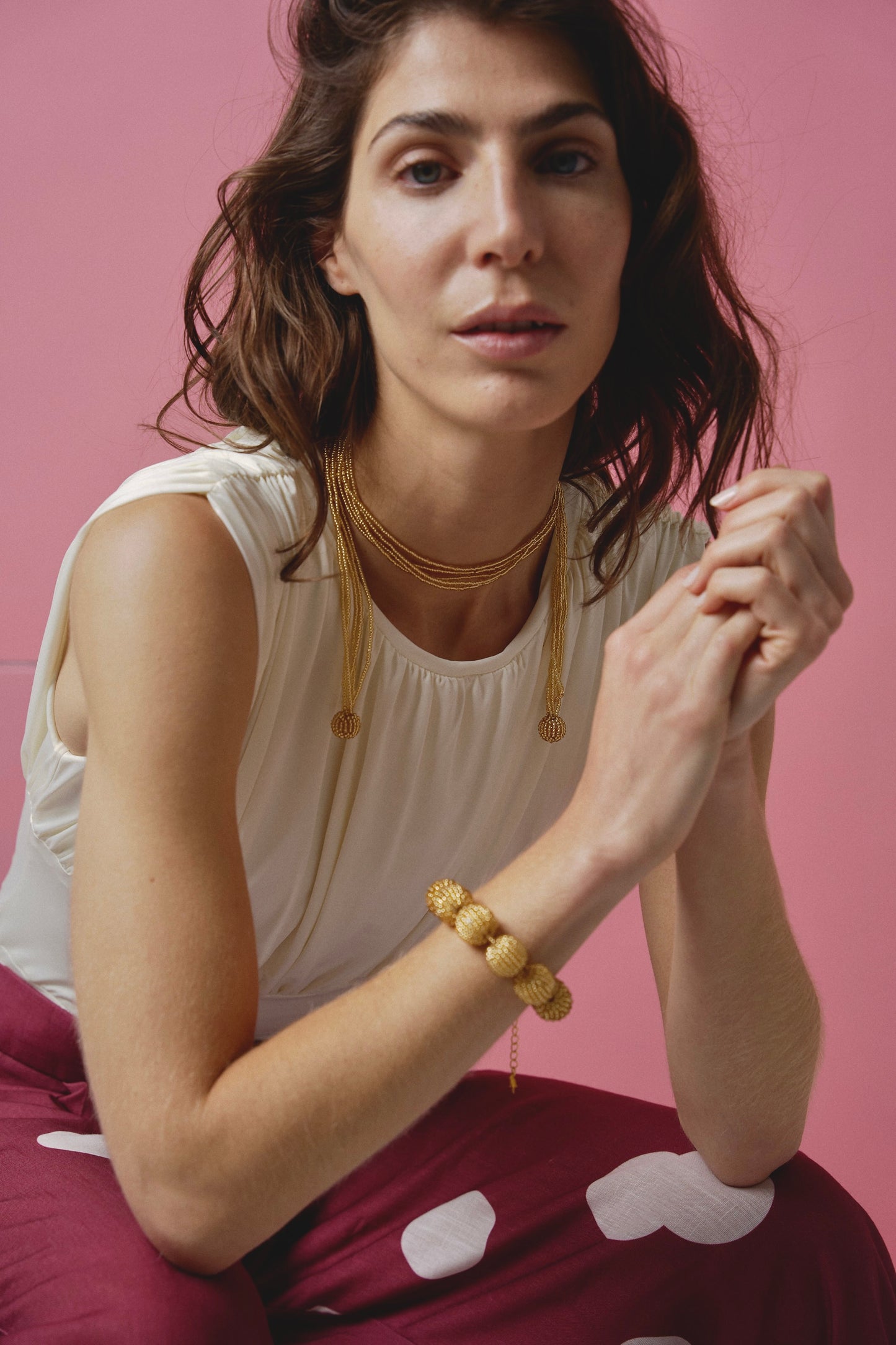 Golden Ezra Necklace
