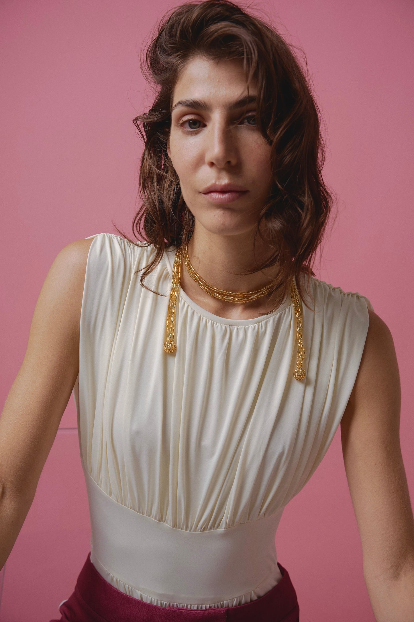 Golden Ezra Necklace
