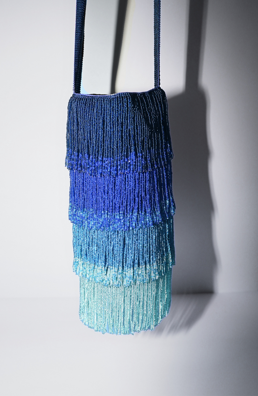 Blue Cascade Bag