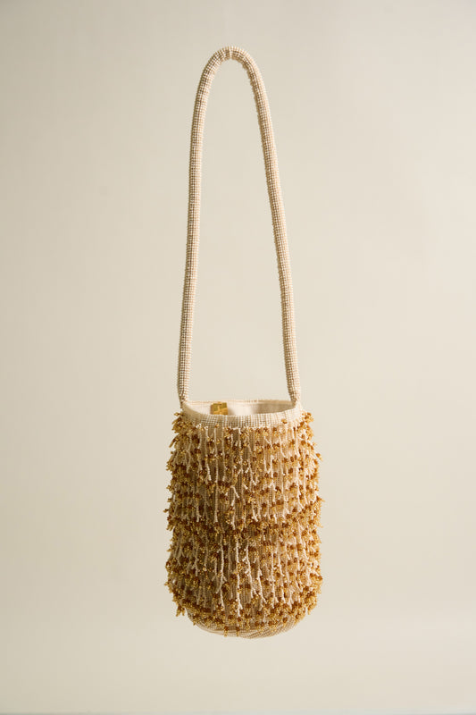 Beige Raices Bag