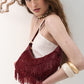 Wine Tamara Bag