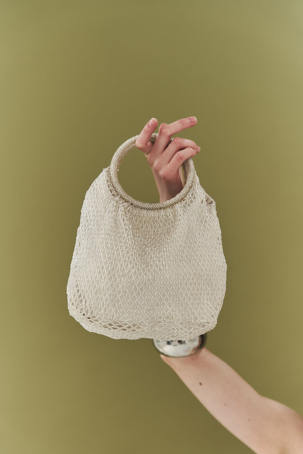 Silver Cirea Bag