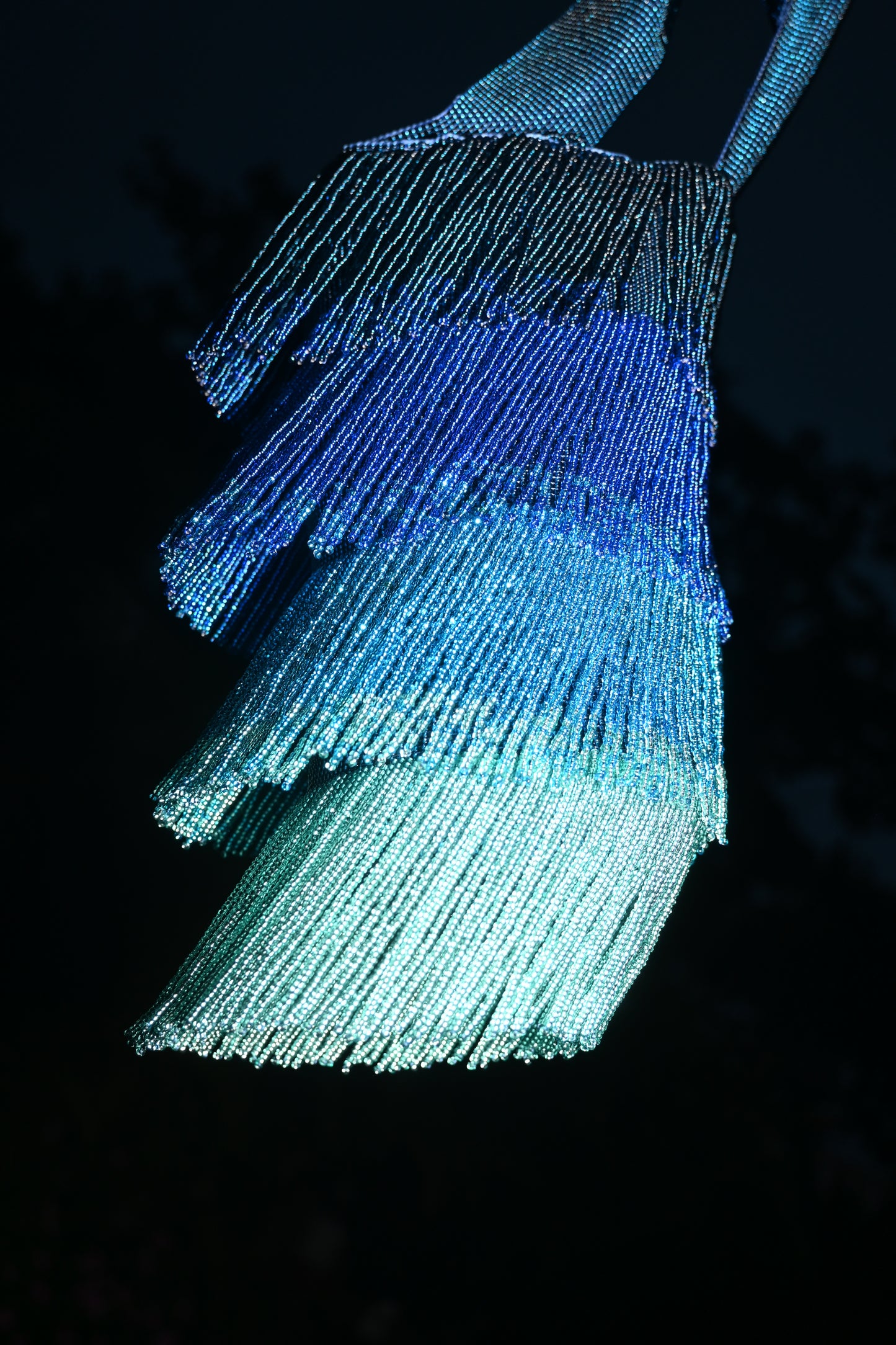Blue Cascade Bag